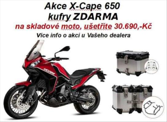 Moto Morini X-Cape 650 2023 s ALU kufry